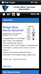 Mobile Screenshot of londonlacrosse.com